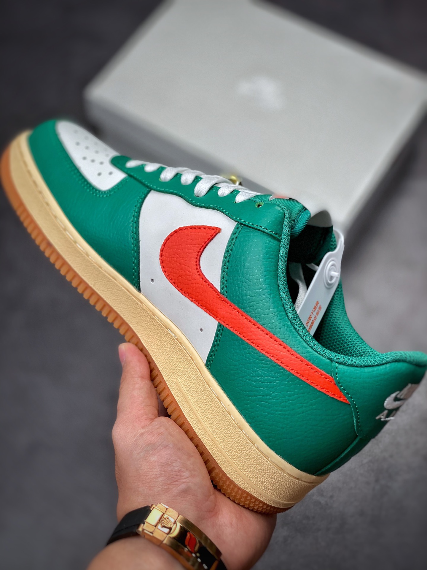 200 Nike Air Force 1 Low 07 白绿红 CJ9179-201