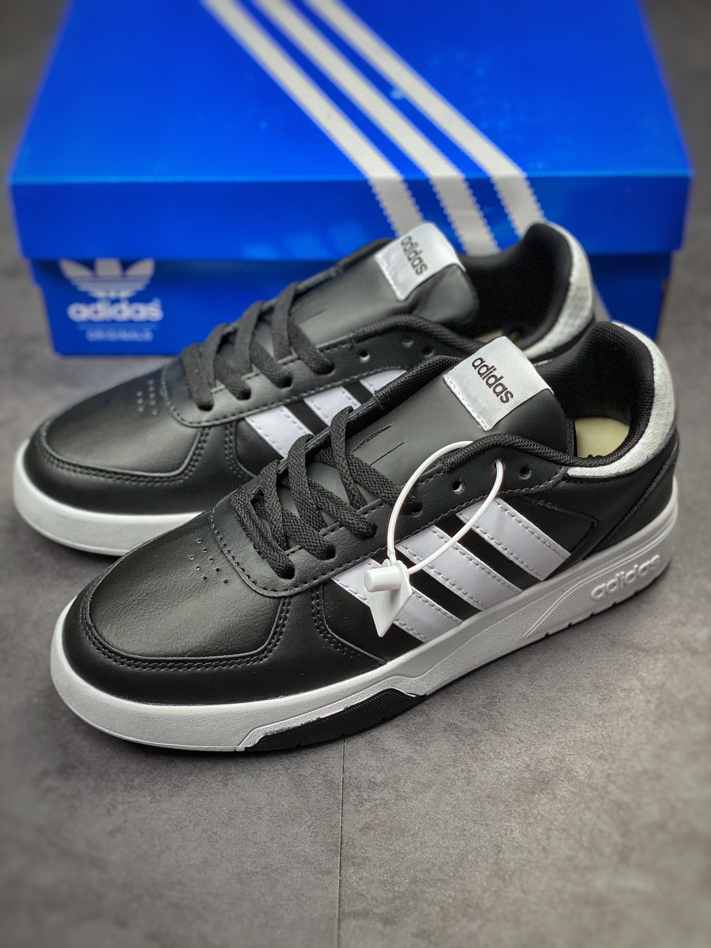 Adidas Originals Post UP Low State ”Black and White” Overseas Channel Version GW5432