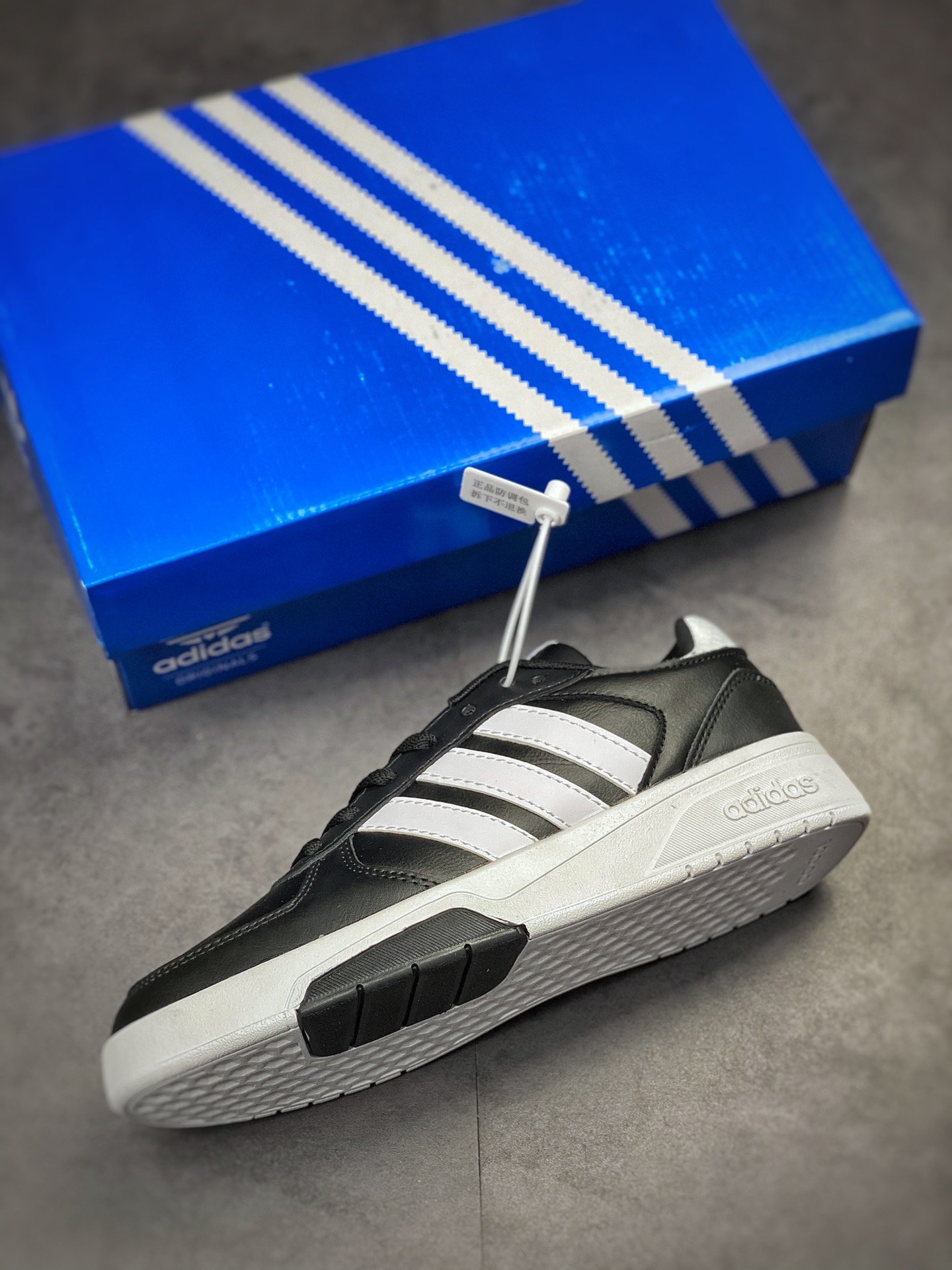 Adidas Originals Post UP Low State ”Black and White” Overseas Channel Version GW5432