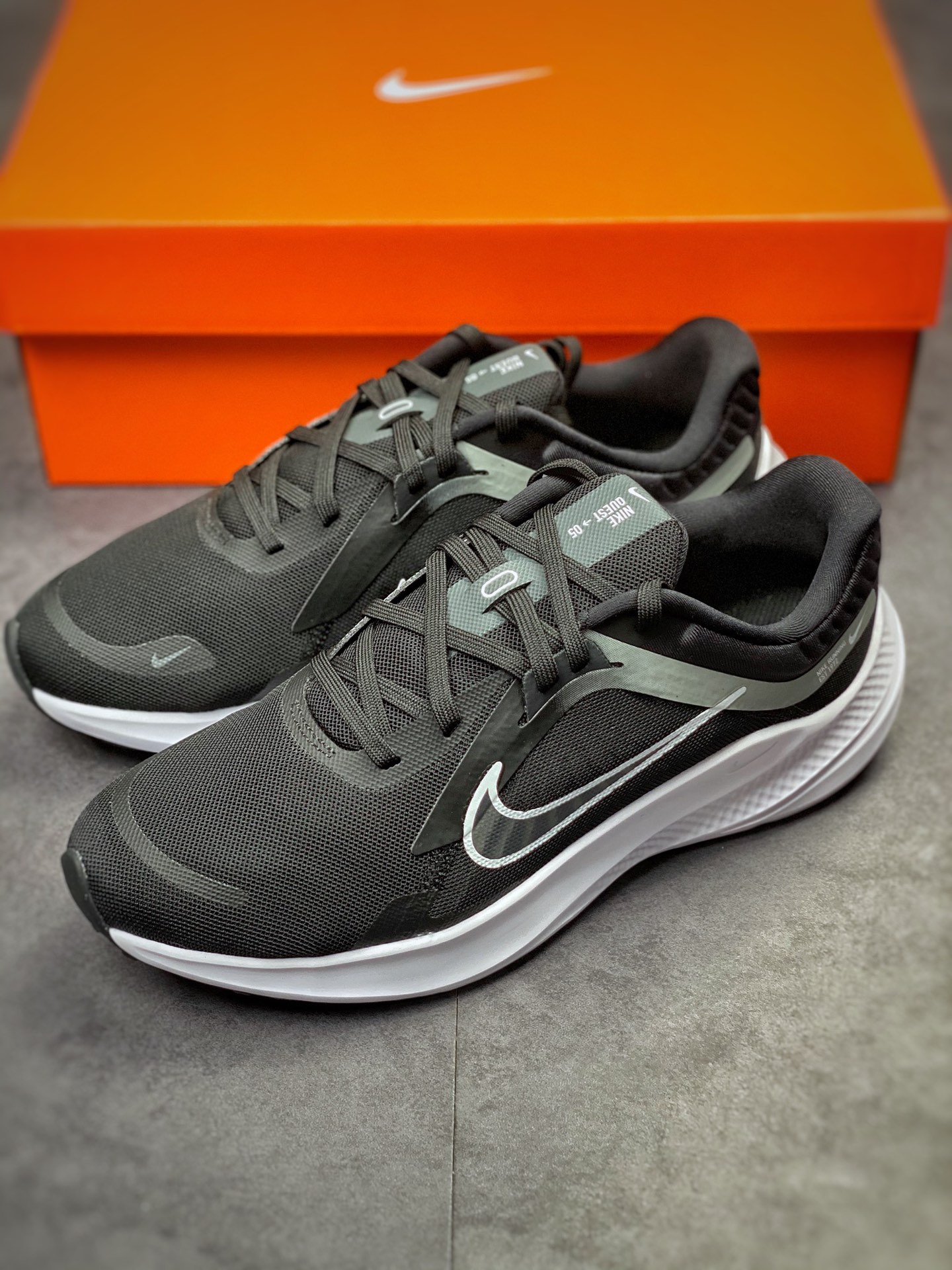 Nike Quest 5 speed 5 generation mesh breathable fashion casual running shoes DD0204