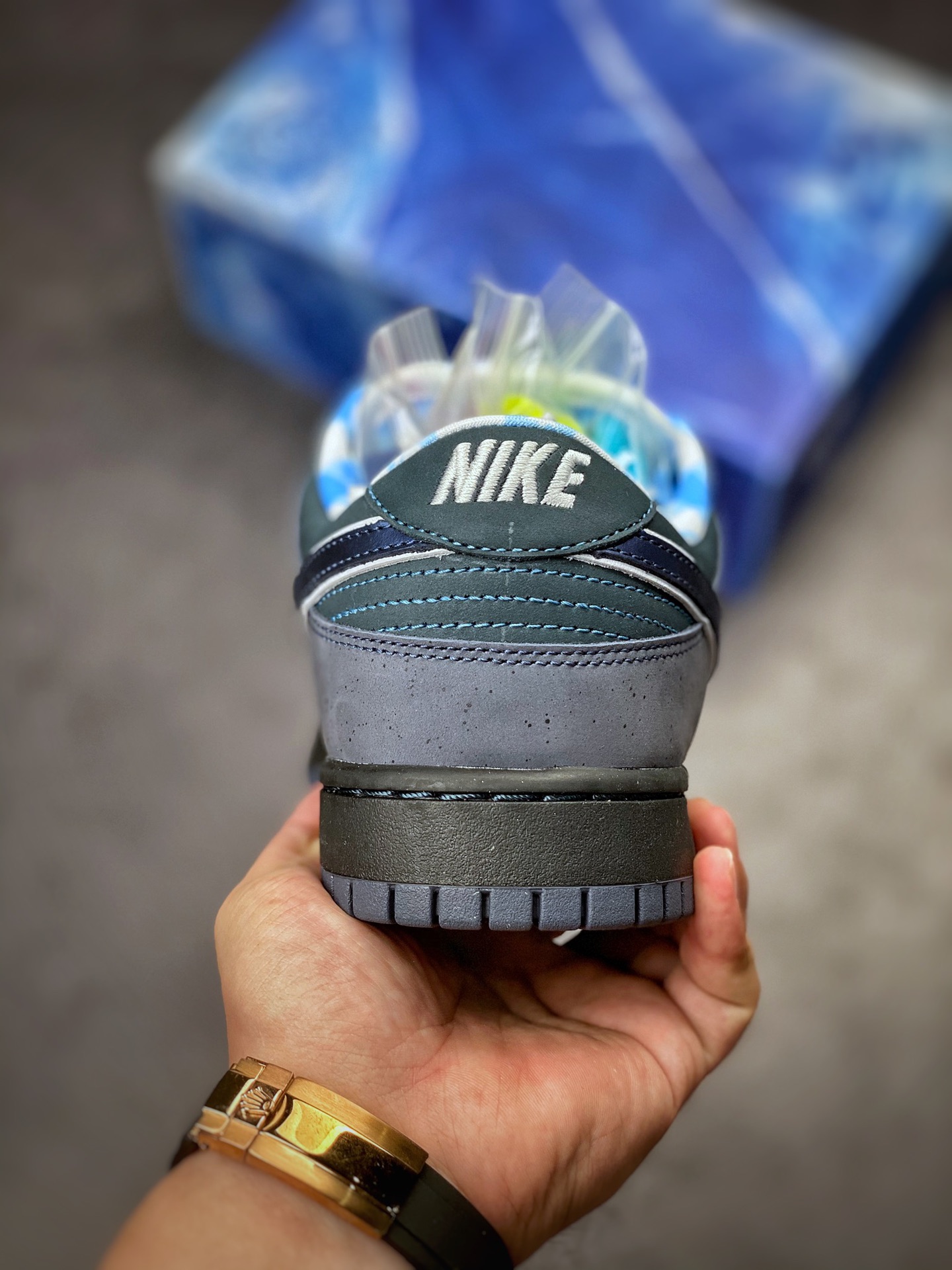 400 波士顿知名鞋店重磅联名 Concepts x Nike SB Dunk Low ”Blue Lobster” 蓝龙虾 313170-342