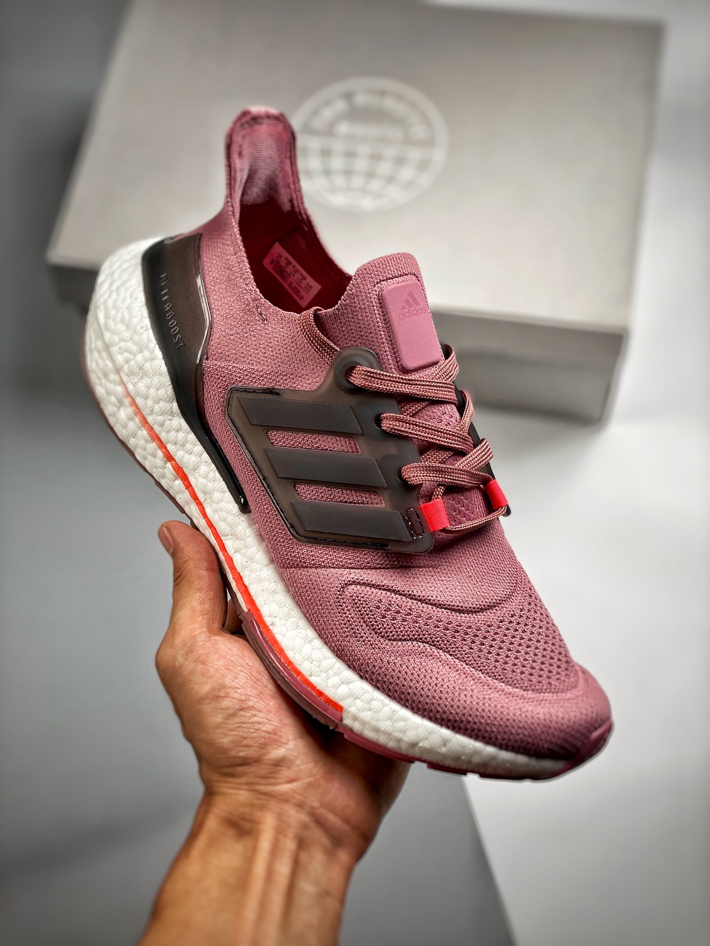 Núcleo 3 Ultra Boost 8.0 rosa empolvado lanzado en tienda oficial, fotos reales primer lanzamiento, en comparación con …
