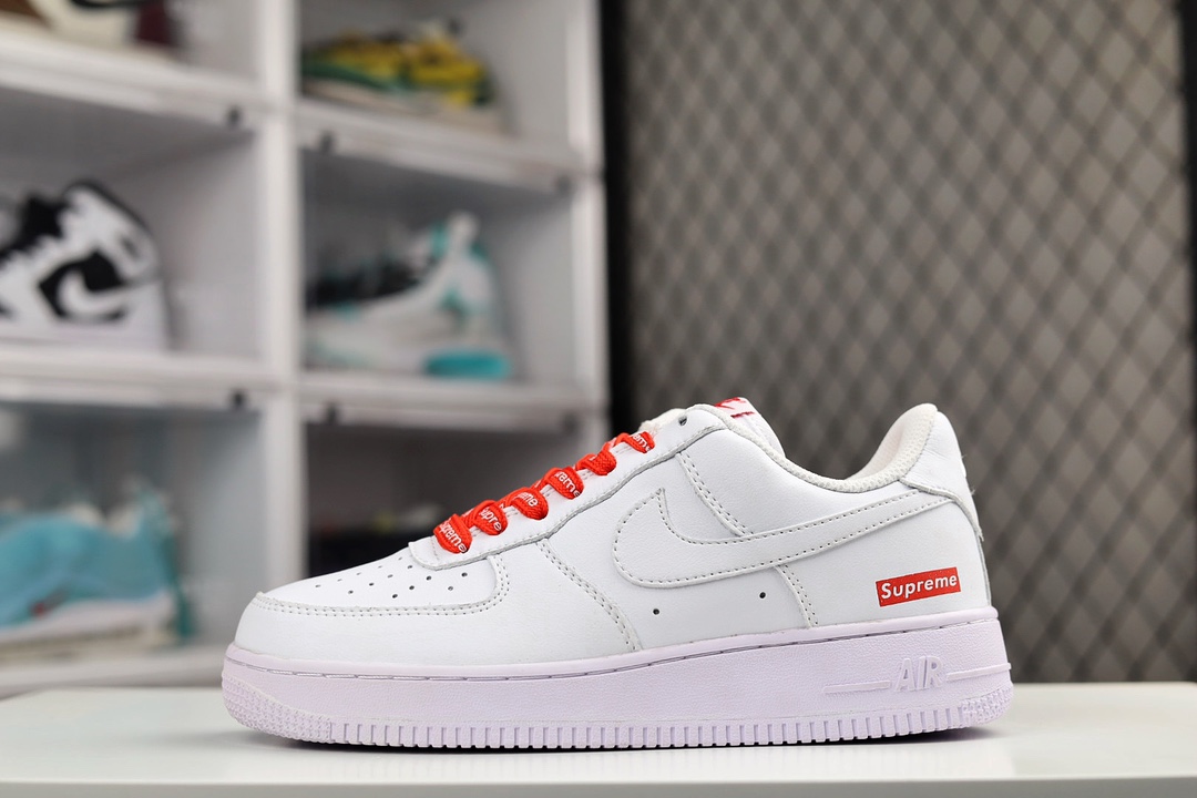 H0 Air Force 1 ’07 Low 黑魂Super联名原楦头原纸板 纯正空军版型专注外贸渠道 全掌内置蜂窝气垫 原盒配件 原厂中底钢印、拉帮完美