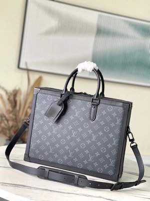 Louis Vuitton LV Soft Trunk Bags Briefcase Monogram Canvas M44952