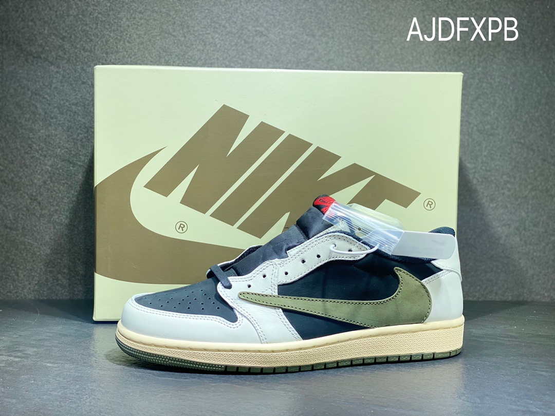 260 Air Jordan 1 Low 倒钩 定制配色 篮球鞋 DZ4137-106