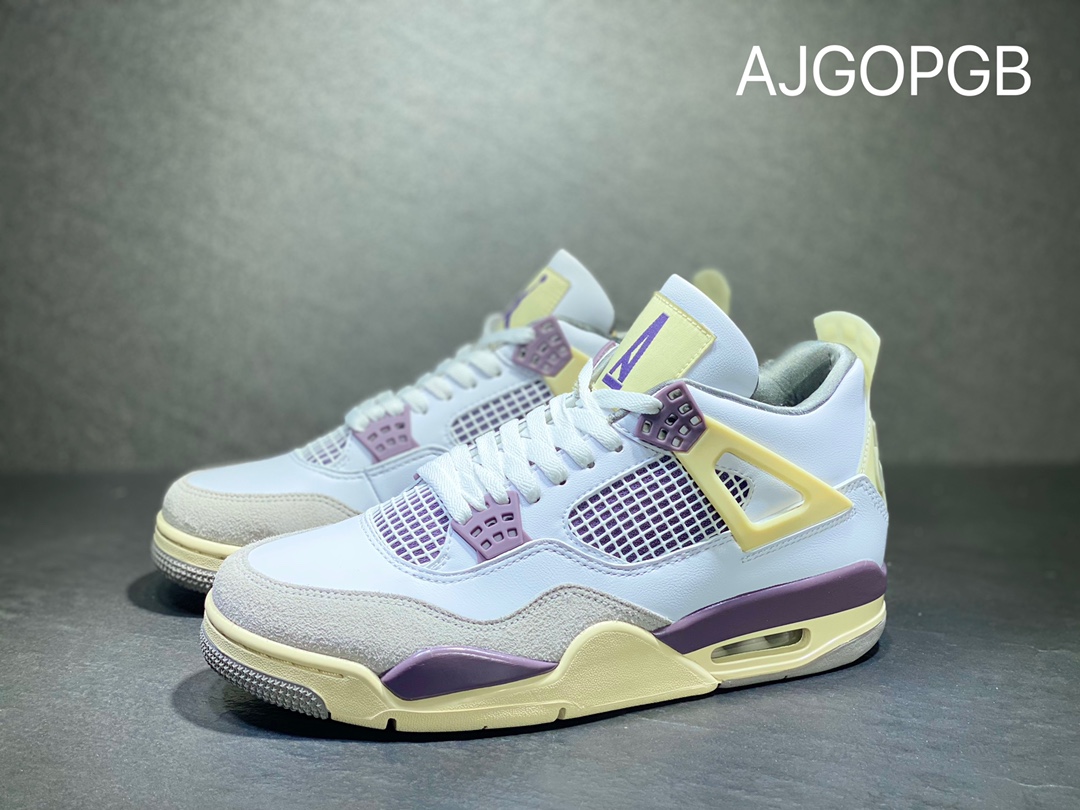 Air Jordan 4 Rerto ”Infrared” aj4 Joe 4 white yellow brown DH6927-068