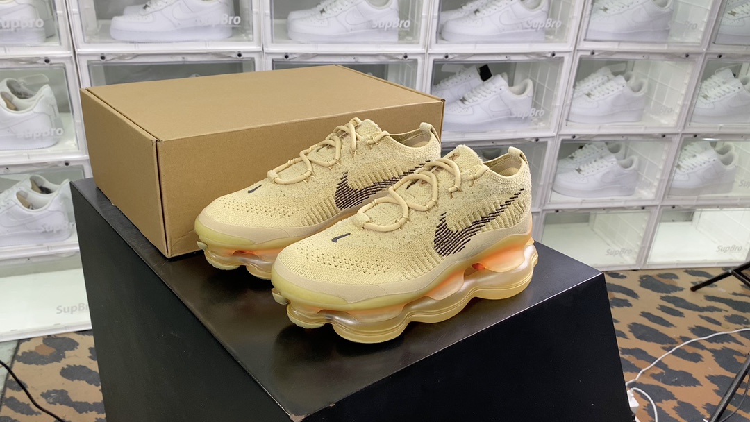 [Air Force Series]Nike Air Max Scorpion Flyknit "PhantomBlackLight Cream" Sc