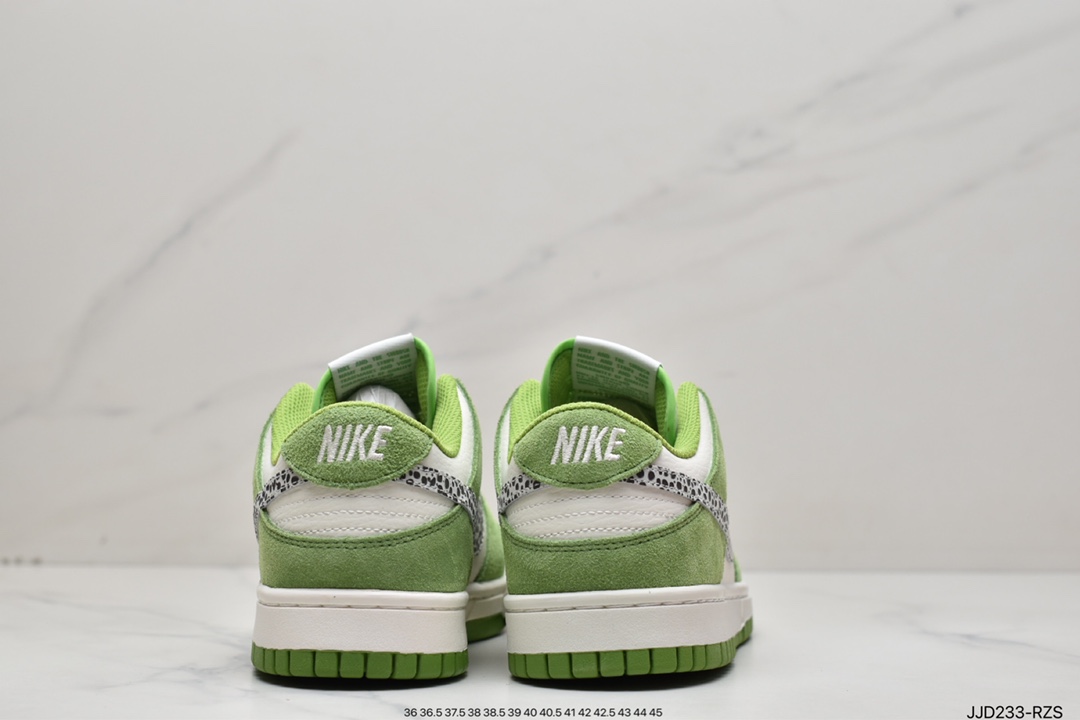 130 耐克Nk Dunk Low ”Safari Swoosh” 米白橙 SB低帮运动休闲板鞋DR0156-800