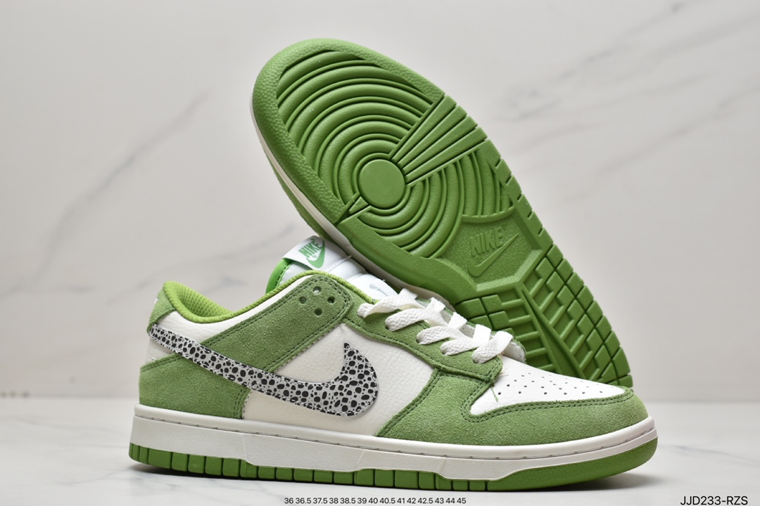 130 耐克Nk Dunk Low ”Safari Swoosh” 米白橙 SB低帮运动休闲板鞋DR0156-800
