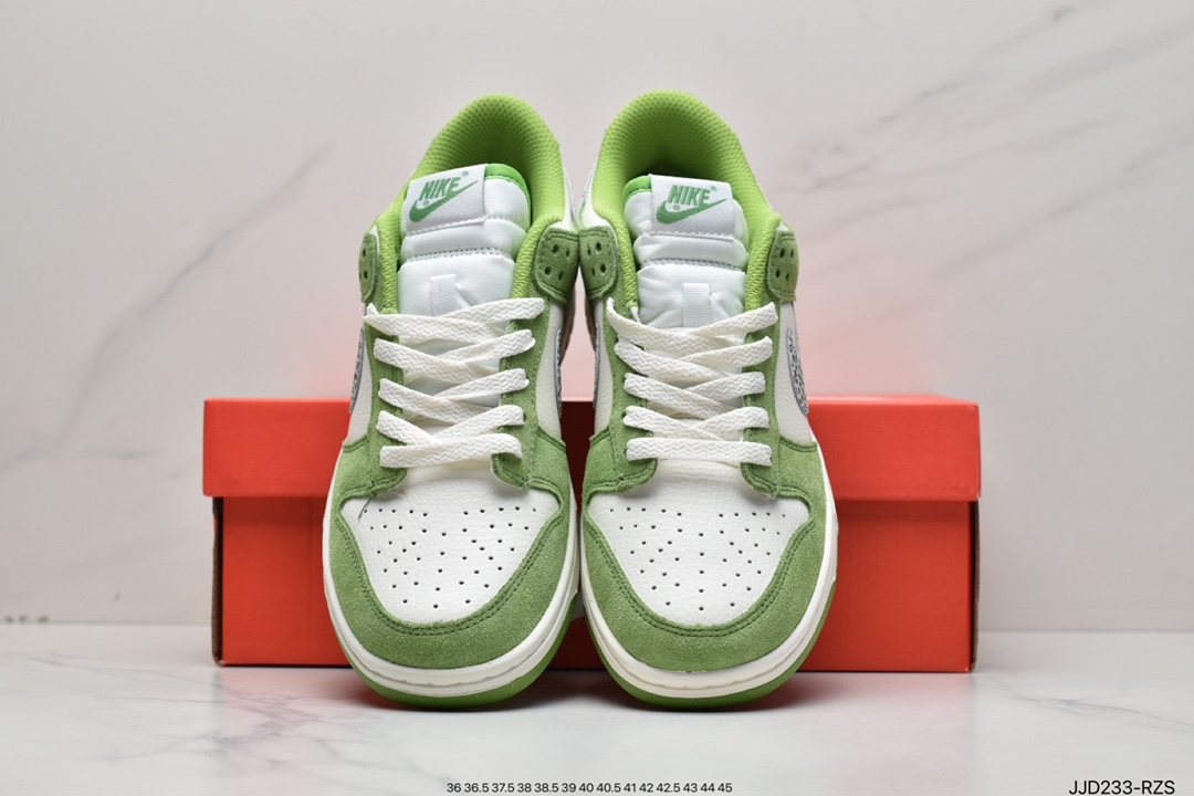 130 耐克Nk Dunk Low ”Safari Swoosh” 米白橙 SB低帮运动休闲板鞋DR0156-800