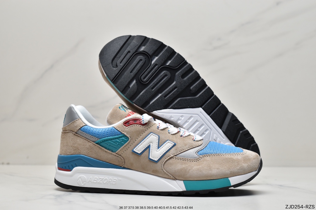 New colors made in the United States! New Balance NB998 American Series ”Mi Blue Green” M998CSB