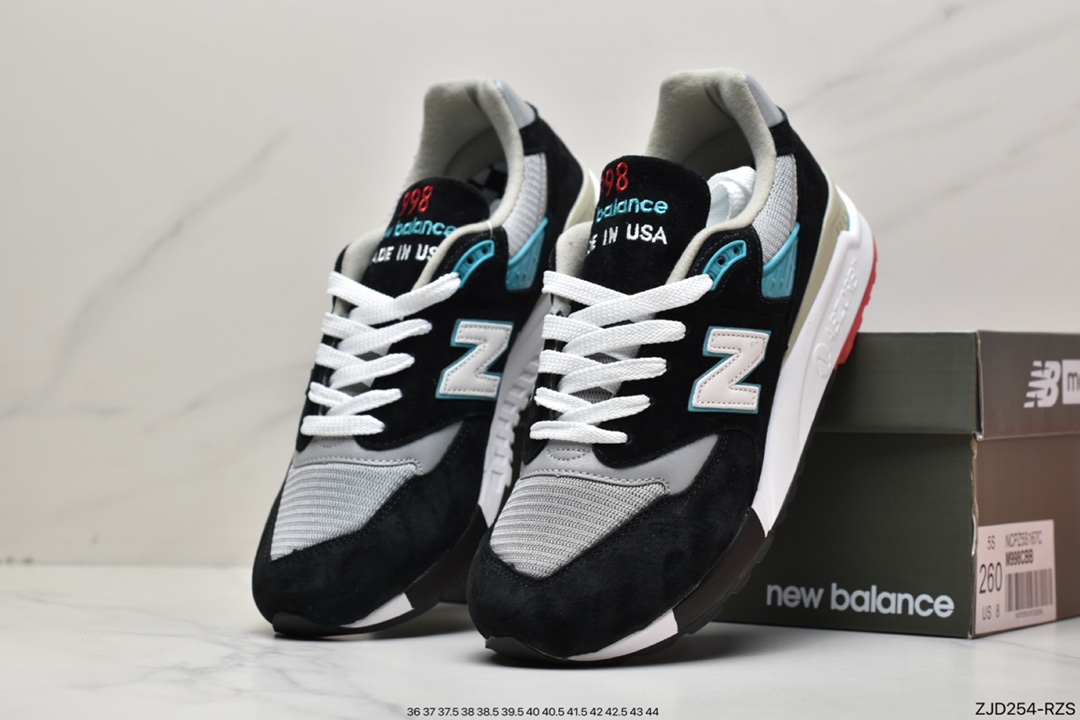 New colors made in the United States! New Balance NB998 American Series ”Mi Blue Green” M998CSB