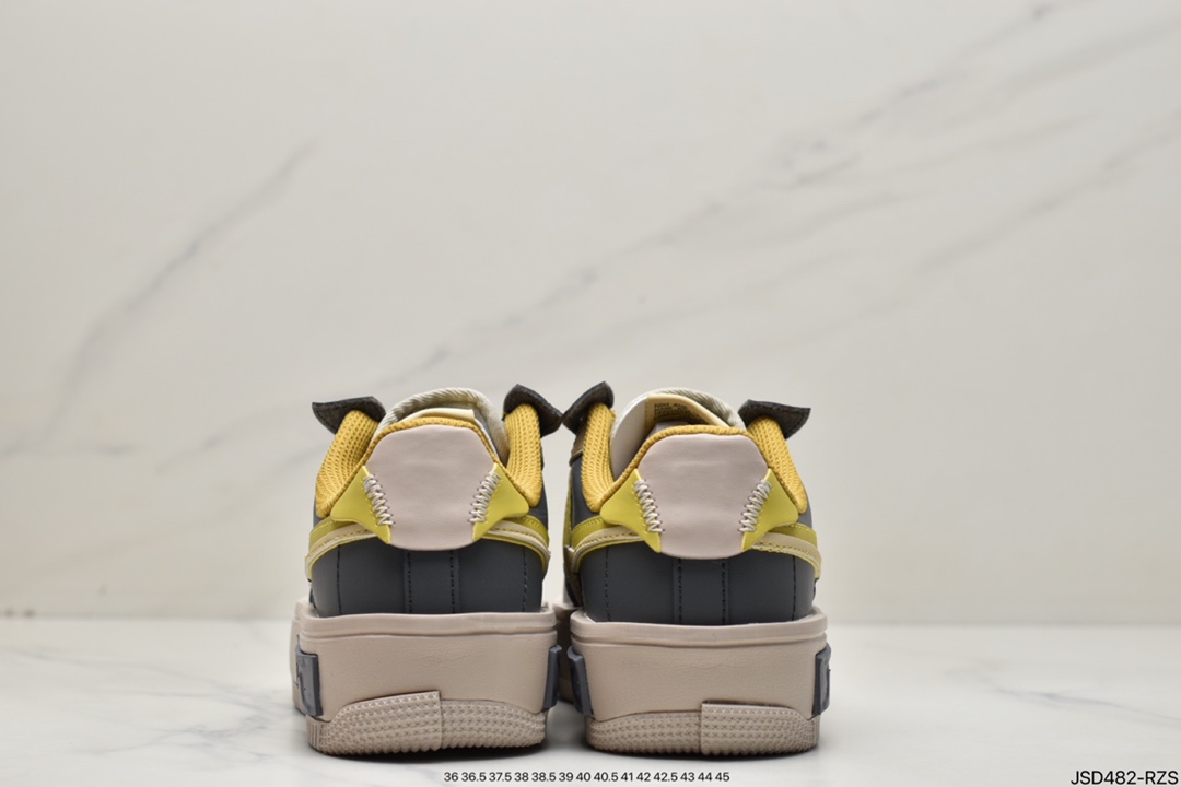 200 Air Force 1 '07 Low “奶咖灰”拼接马卡龙 CW6688-602