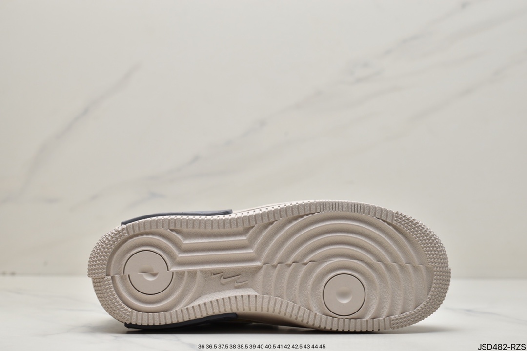 200 Air Force 1 '07 Low “奶咖灰”拼接马卡龙 CW6688-602