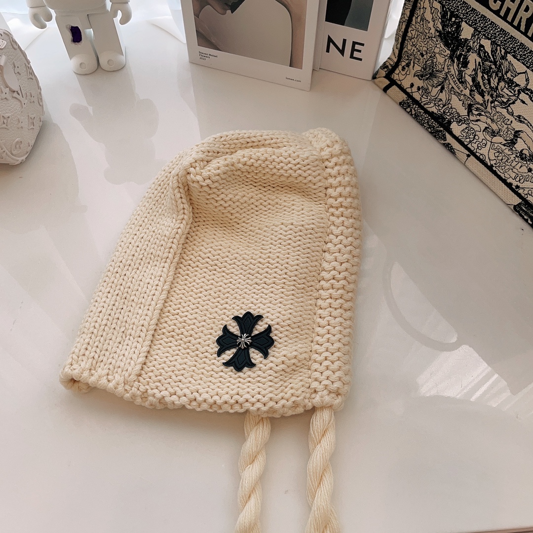 [Chrome Hearts Hats]Innovative combination of Croxin large-size hood The upper