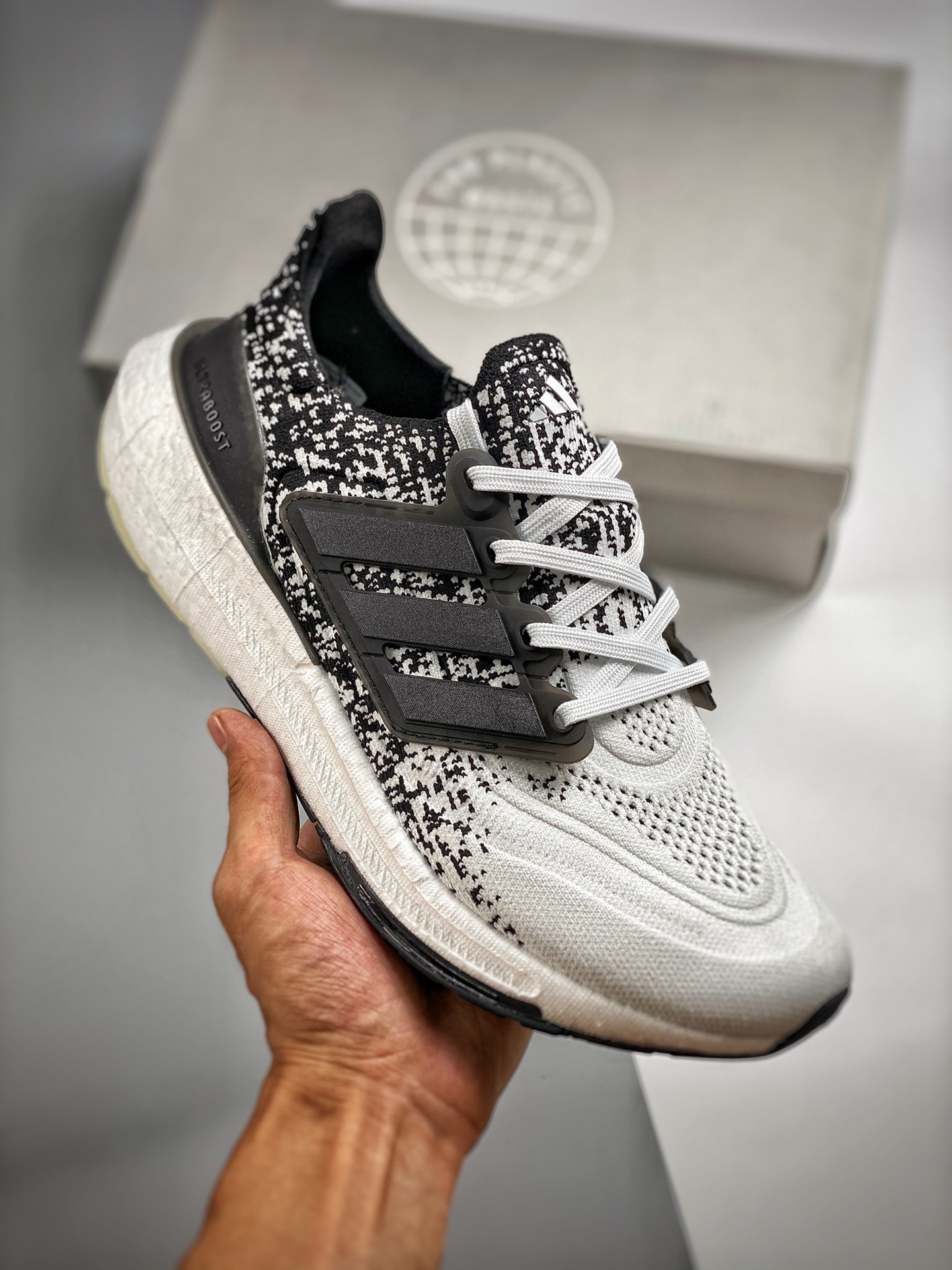Núcleo 3 Ultra Boost 8.0 blanco y negro lanzado en tienda oficial, fotos reales primer lanzamiento, en comparación con …