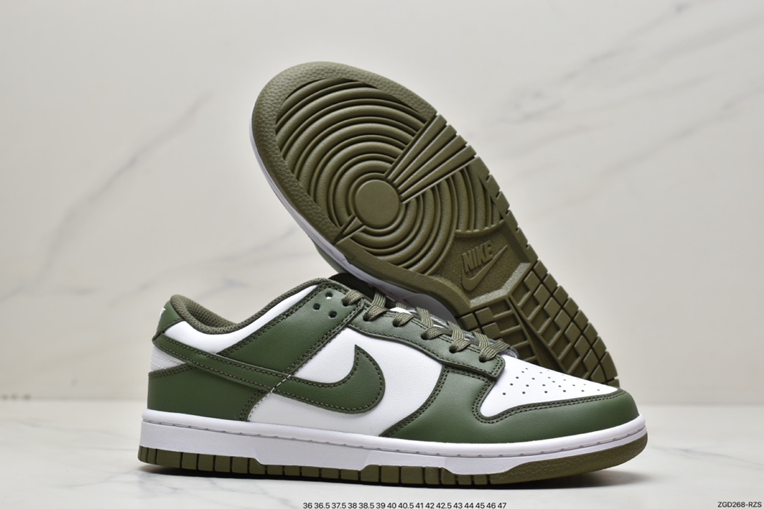 290 Nike Dunk Low “Medium Olive” 白橄榄绿 DD1503-120
