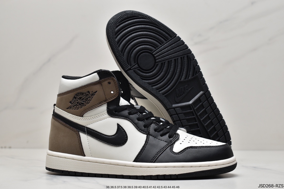 Nike Air Jordan 1 Retro High OG ”Black/White” AJ1 Generation Michael High Help 555088-010