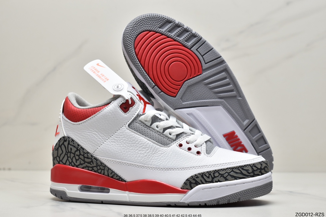 290 Air Jordan 3 JTH Justin Timberlake&Tinker Hatfheld 白手稿联名 CT8532