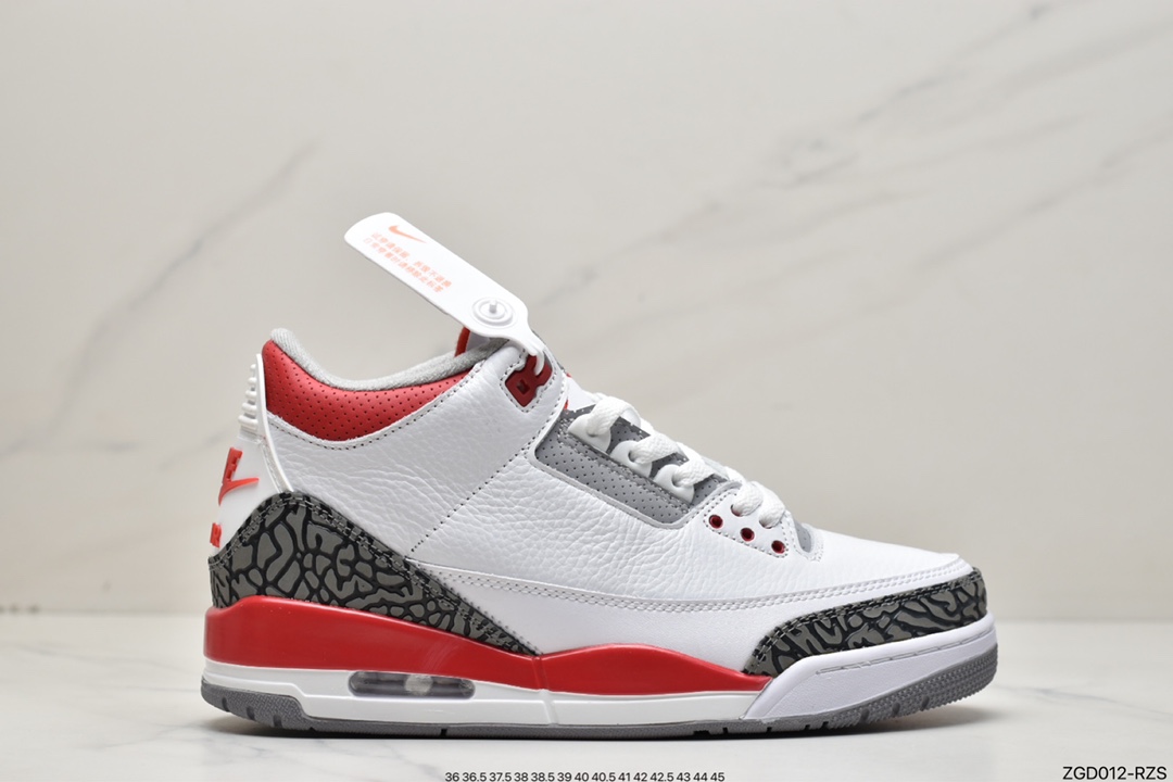 290 Air Jordan 3 JTH Justin Timberlake&Tinker Hatfheld 白手稿联名 CT8532