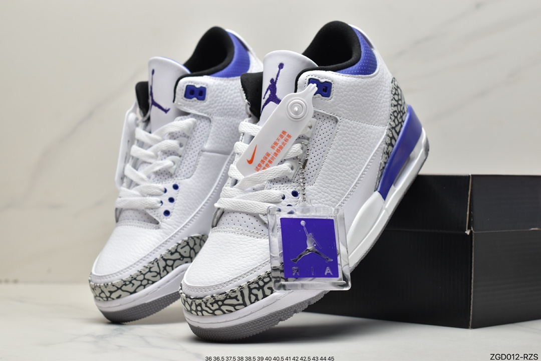 290 Air Jordan 3 JTH Justin Timberlake&Tinker Hatfheld 白手稿联名 CT8532