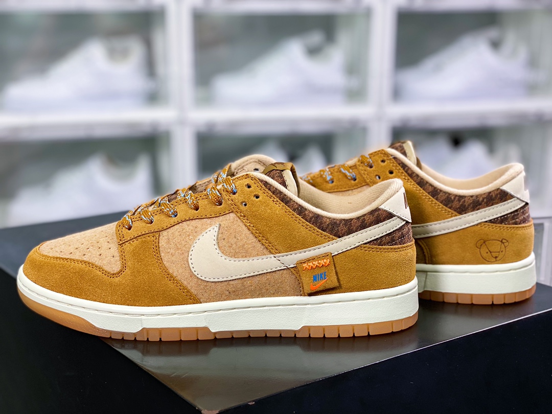 300 SB Dunk Low"Teddy Bear"扣篮系列低帮休闲运动滑板板鞋DZ5350-288