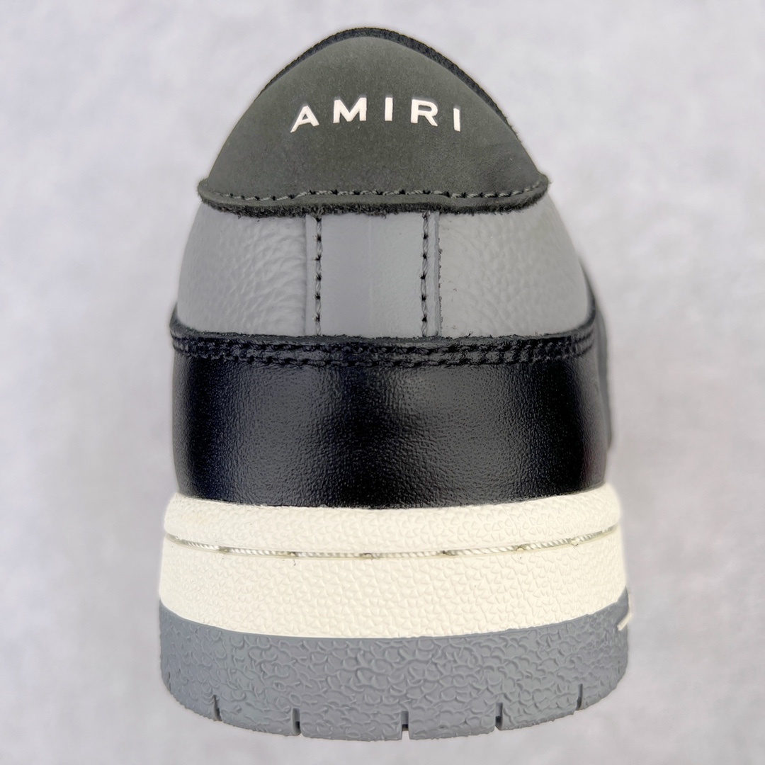 图片[8]-＃LJ渠道版福利 AMIRI Skel Top Low Sneakers 洛杉矶街头之王 高奢·埃米尔 骨骼低帮板鞋 白黑 区分市面所有在售版本 正确鞋舌外翻细节 正确骨头形状 正确双层加厚皮料 市面唯一正确批次 全套配件及包装物 鞋面采用手工切割和边缘涂漆的皮革和骨头贴花 并具有真皮鞋面和模压EVA鞋垫 高密度的电脑车线工艺 尺码：40 41 42 43 44 45-选品中心