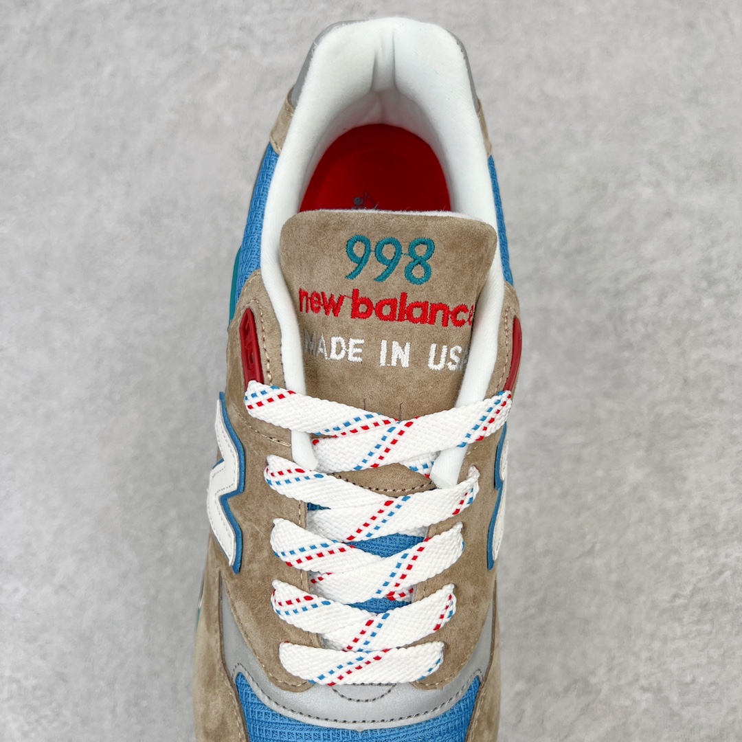图片[5]-＃K版纯原 New Balance M998 Made in USA NB新百伦高端美产血统系列经典复古休闲运动慢跑鞋 NB998 诞生于 1993 年，作为第一双使用 ABZORB 缓冲材料的鞋款，一经发售就受到大量消费者的热烈追捧，如今已经成为了历久不衰的经典代表鞋款之一。原楦原数据开发版型 以优质面料制成鞋面结构。鞋面采用经典网眼布材质，辅以绒面革覆盖，带来更加清爽舒适的穿着体验。鞋舌上标记的 \\\”998\\\” 字样增强鞋款辨识度的同时，为鞋款注入更多动人细节。鞋款采用 ABZORB 缓冲材料的中底，通过缓冲和压缩阻力相结合来吸收冲击，稳定性高，不易打滑，助你畅享舒适有型的运动体验。采用猪巴革组合网织鞋面材质 后跟嵌入TPU装饰条稳固 升级原装5层独立私模 尺码：36 36.5 37 38 39.5 40 40.5 41.5 42 42.5 43 44 44.5 45-选品中心