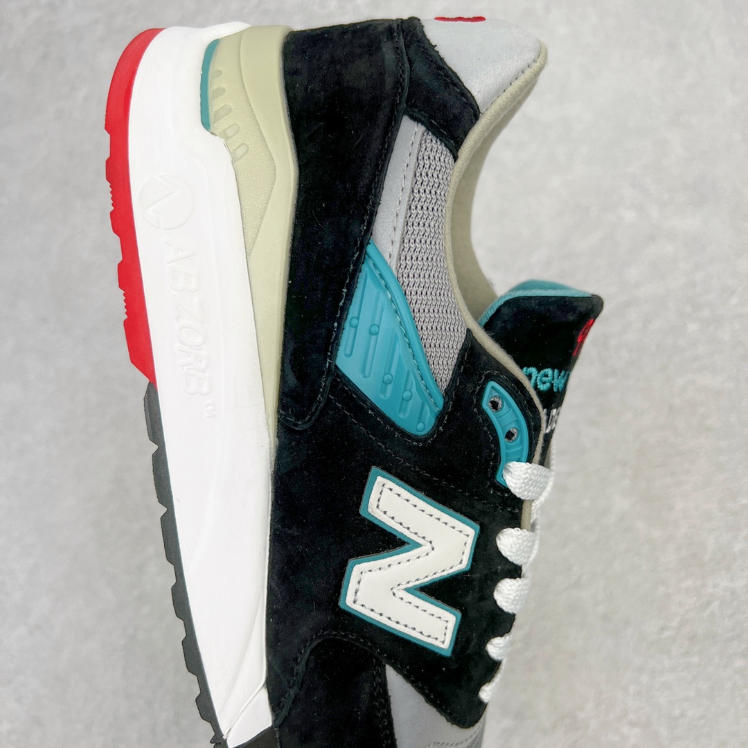 图片[6]-＃K版纯原 New Balance M998 Made in USA NB新百伦高端美产血统系列经典复古休闲运动慢跑鞋 NB998 诞生于 1993 年，作为第一双使用 ABZORB 缓冲材料的鞋款，一经发售就受到大量消费者的热烈追捧，如今已经成为了历久不衰的经典代表鞋款之一。原楦原数据开发版型 以优质面料制成鞋面结构。鞋面采用经典网眼布材质，辅以绒面革覆盖，带来更加清爽舒适的穿着体验。鞋舌上标记的 \\\”998\\\” 字样增强鞋款辨识度的同时，为鞋款注入更多动人细节。鞋款采用 ABZORB 缓冲材料的中底，通过缓冲和压缩阻力相结合来吸收冲击，稳定性高，不易打滑，助你畅享舒适有型的运动体验。采用猪巴革组合网织鞋面材质 后跟嵌入TPU装饰条稳固 升级原装5层独立私模 尺码：36 36.5 37 38 39.5 40 40.5 41.5 42 42.5 43 44 44.5 45-选品中心