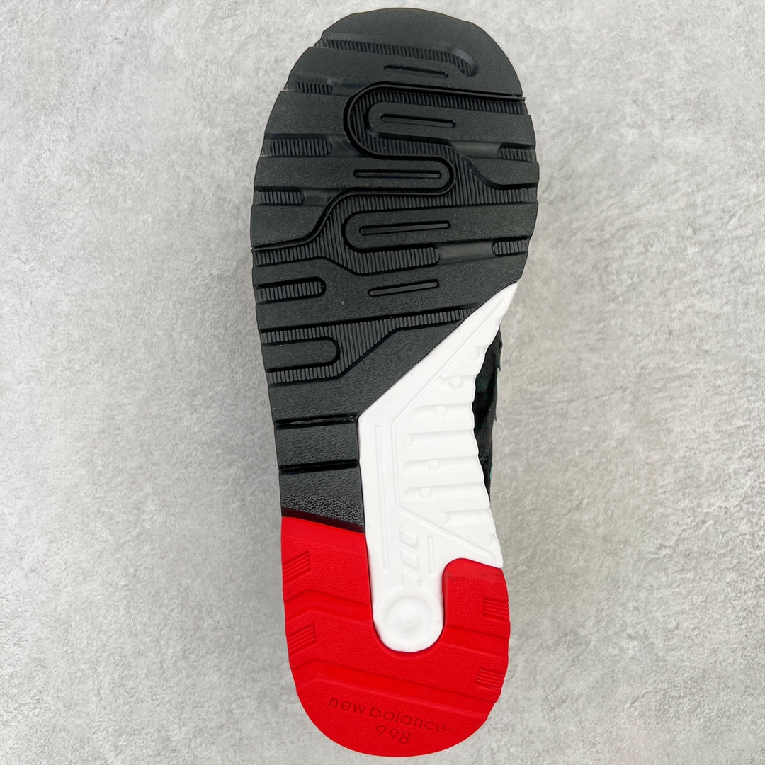 图片[9]-＃K版纯原 New Balance M998 Made in USA NB新百伦高端美产血统系列经典复古休闲运动慢跑鞋 NB998 诞生于 1993 年，作为第一双使用 ABZORB 缓冲材料的鞋款，一经发售就受到大量消费者的热烈追捧，如今已经成为了历久不衰的经典代表鞋款之一。原楦原数据开发版型 以优质面料制成鞋面结构。鞋面采用经典网眼布材质，辅以绒面革覆盖，带来更加清爽舒适的穿着体验。鞋舌上标记的 \\\”998\\\” 字样增强鞋款辨识度的同时，为鞋款注入更多动人细节。鞋款采用 ABZORB 缓冲材料的中底，通过缓冲和压缩阻力相结合来吸收冲击，稳定性高，不易打滑，助你畅享舒适有型的运动体验。采用猪巴革组合网织鞋面材质 后跟嵌入TPU装饰条稳固 升级原装5层独立私模 尺码：36 36.5 37 38 39.5 40 40.5 41.5 42 42.5 43 44 44.5 45-选品中心