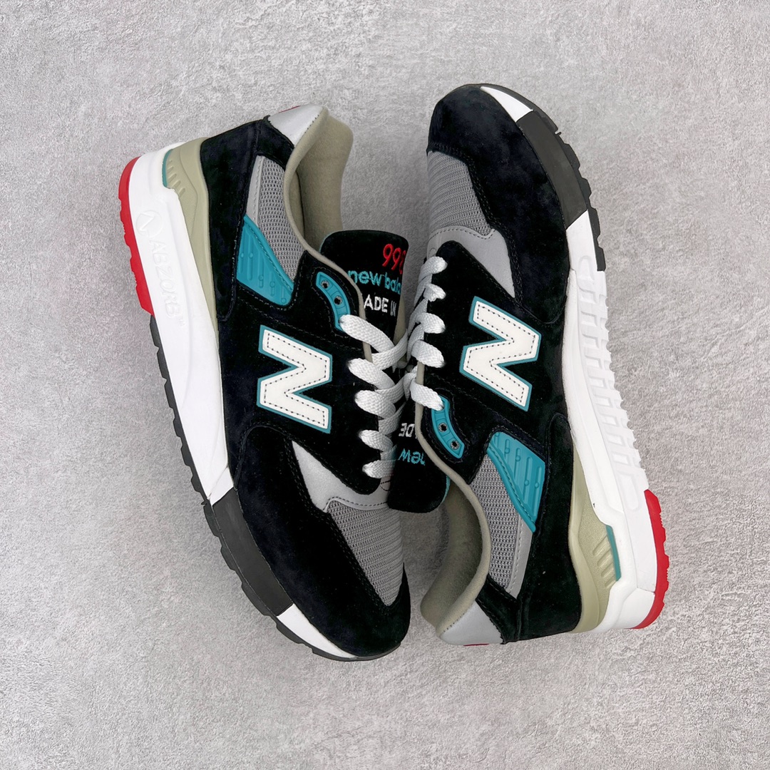 图片[3]-＃K版纯原 New Balance M998 Made in USA NB新百伦高端美产血统系列经典复古休闲运动慢跑鞋 NB998 诞生于 1993 年，作为第一双使用 ABZORB 缓冲材料的鞋款，一经发售就受到大量消费者的热烈追捧，如今已经成为了历久不衰的经典代表鞋款之一。原楦原数据开发版型 以优质面料制成鞋面结构。鞋面采用经典网眼布材质，辅以绒面革覆盖，带来更加清爽舒适的穿着体验。鞋舌上标记的 \\\”998\\\” 字样增强鞋款辨识度的同时，为鞋款注入更多动人细节。鞋款采用 ABZORB 缓冲材料的中底，通过缓冲和压缩阻力相结合来吸收冲击，稳定性高，不易打滑，助你畅享舒适有型的运动体验。采用猪巴革组合网织鞋面材质 后跟嵌入TPU装饰条稳固 升级原装5层独立私模 尺码：36 36.5 37 38 39.5 40 40.5 41.5 42 42.5 43 44 44.5 45-选品中心