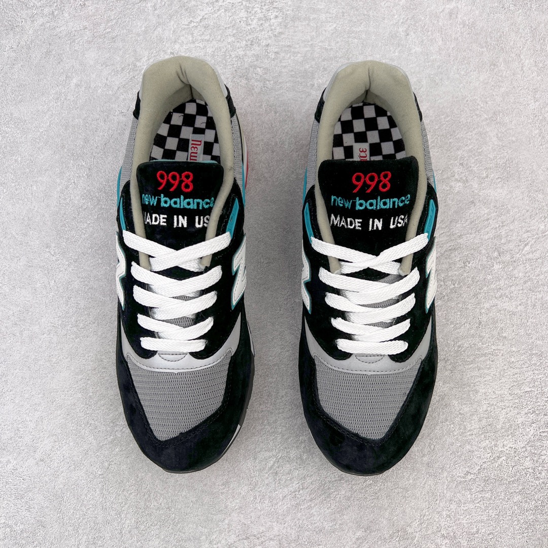 图片[2]-＃K版纯原 New Balance M998 Made in USA NB新百伦高端美产血统系列经典复古休闲运动慢跑鞋 NB998 诞生于 1993 年，作为第一双使用 ABZORB 缓冲材料的鞋款，一经发售就受到大量消费者的热烈追捧，如今已经成为了历久不衰的经典代表鞋款之一。原楦原数据开发版型 以优质面料制成鞋面结构。鞋面采用经典网眼布材质，辅以绒面革覆盖，带来更加清爽舒适的穿着体验。鞋舌上标记的 \\\”998\\\” 字样增强鞋款辨识度的同时，为鞋款注入更多动人细节。鞋款采用 ABZORB 缓冲材料的中底，通过缓冲和压缩阻力相结合来吸收冲击，稳定性高，不易打滑，助你畅享舒适有型的运动体验。采用猪巴革组合网织鞋面材质 后跟嵌入TPU装饰条稳固 升级原装5层独立私模 尺码：36 36.5 37 38 39.5 40 40.5 41.5 42 42.5 43 44 44.5 45-选品中心