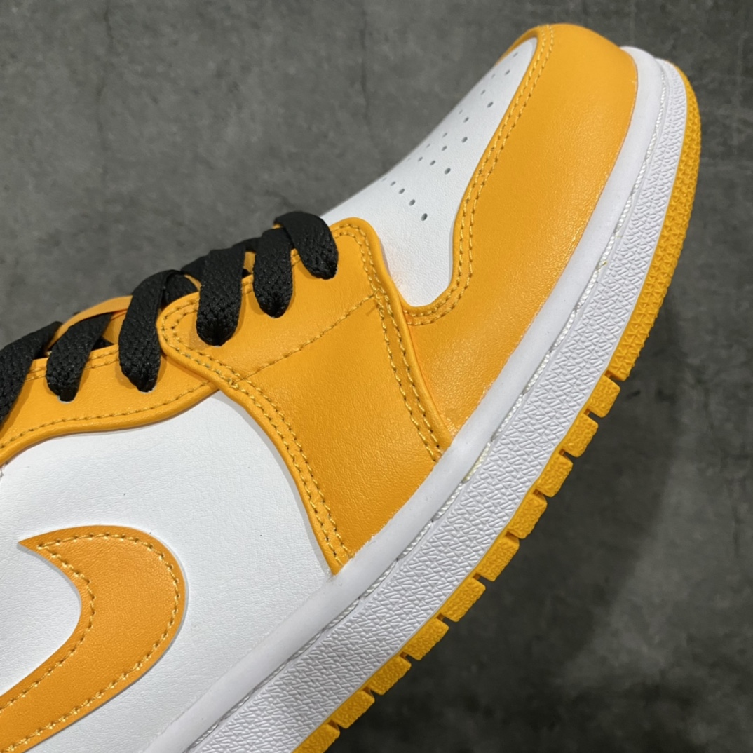 图片[6]-GC(dt)版纯原 Air Jordan AJ1 Low 低帮系列 黑白黄出租车 553558-701 市场最强版 全部原鞋开发 原楦原纸板开发 全鞋电脑针车 原厂内置全掌气垫 原盒内在原标 唯一Zp原版鞋带绑法 免检产品 全新2022版型 全头层皮料 完美零毛边处理 原厂配置全掌气垫 价格定位良心 几十个配色陆续出货 尺码：36 36.5 37.5 38 38.5 39 40 40.5 41 42 42.5 43 44 44.5 45 46-选品中心