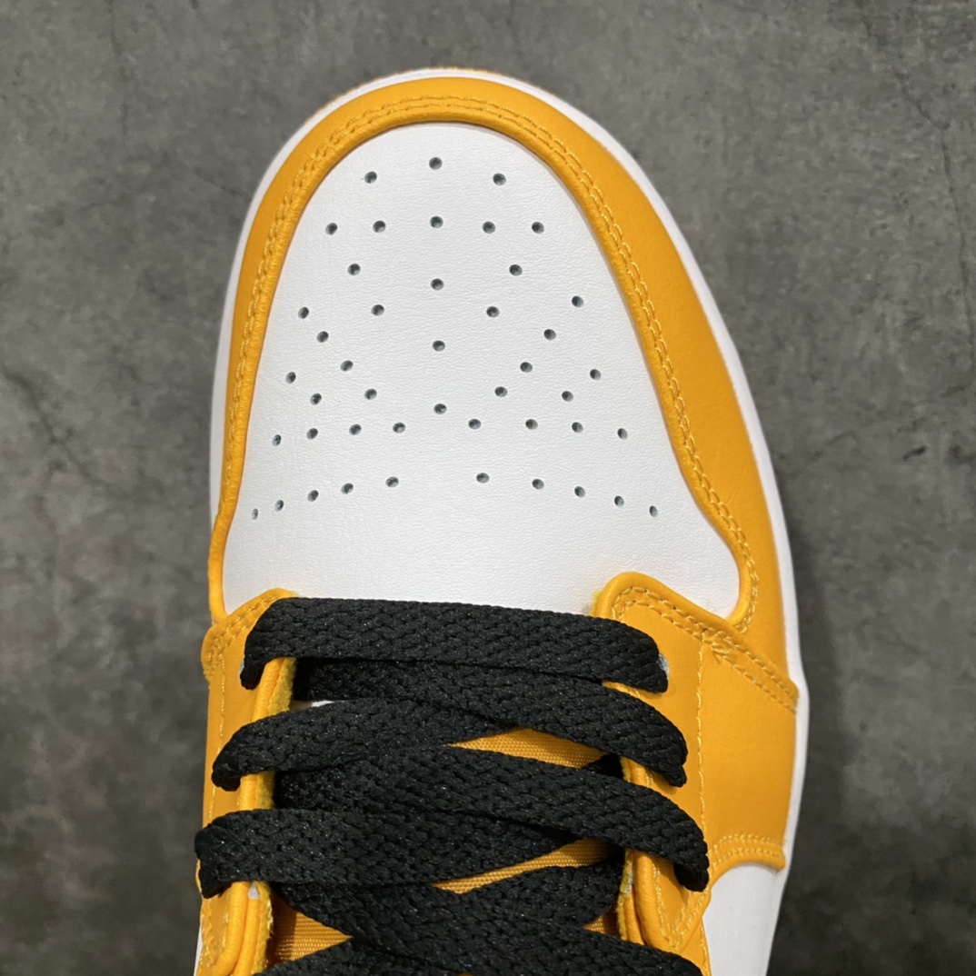 图片[5]-GC(dt)版纯原 Air Jordan AJ1 Low 低帮系列 黑白黄出租车 553558-701 市场最强版 全部原鞋开发 原楦原纸板开发 全鞋电脑针车 原厂内置全掌气垫 原盒内在原标 唯一Zp原版鞋带绑法 免检产品 全新2022版型 全头层皮料 完美零毛边处理 原厂配置全掌气垫 价格定位良心 几十个配色陆续出货 尺码：36 36.5 37.5 38 38.5 39 40 40.5 41 42 42.5 43 44 44.5 45 46-选品中心