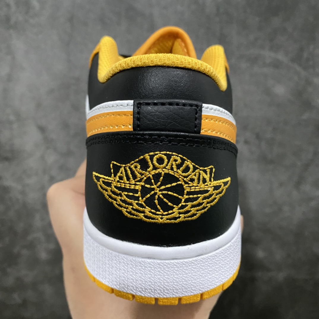 图片[3]-GC(dt)版纯原 Air Jordan AJ1 Low 低帮系列 黑白黄出租车 553558-701 市场最强版 全部原鞋开发 原楦原纸板开发 全鞋电脑针车 原厂内置全掌气垫 原盒内在原标 唯一Zp原版鞋带绑法 免检产品 全新2022版型 全头层皮料 完美零毛边处理 原厂配置全掌气垫 价格定位良心 几十个配色陆续出货 尺码：36 36.5 37.5 38 38.5 39 40 40.5 41 42 42.5 43 44 44.5 45 46-选品中心
