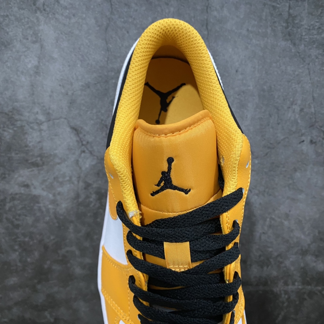 图片[9]-GC(dt)版纯原 Air Jordan AJ1 Low 低帮系列 黑白黄出租车 553558-701 市场最强版 全部原鞋开发 原楦原纸板开发 全鞋电脑针车 原厂内置全掌气垫 原盒内在原标 唯一Zp原版鞋带绑法 免检产品 全新2022版型 全头层皮料 完美零毛边处理 原厂配置全掌气垫 价格定位良心 几十个配色陆续出货 尺码：36 36.5 37.5 38 38.5 39 40 40.5 41 42 42.5 43 44 44.5 45 46-选品中心