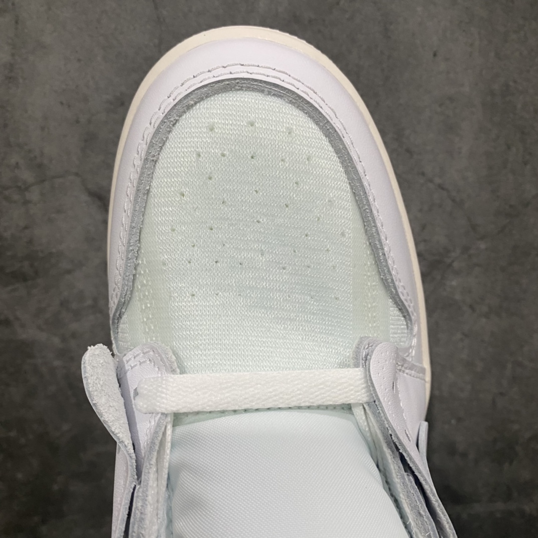 图片[5]-OG纯原 OFF-WHITE x Air Jordan AJ1 OW联名欧限纯白 AQ0818-100 原盒原配 鞋面网纱、后跟港宝等材料 均采购来自原厂 针车孔深度 标语字体大小间距 侧边外露海绵 极致还原乱真 所有模具原鞋拆解开发 打造市售最强版本 尺码：36 36.5 37.5 38 38.5 39 40 40.5 41 42 42.5 43 44 44.5 45 46 47.5-选品中心