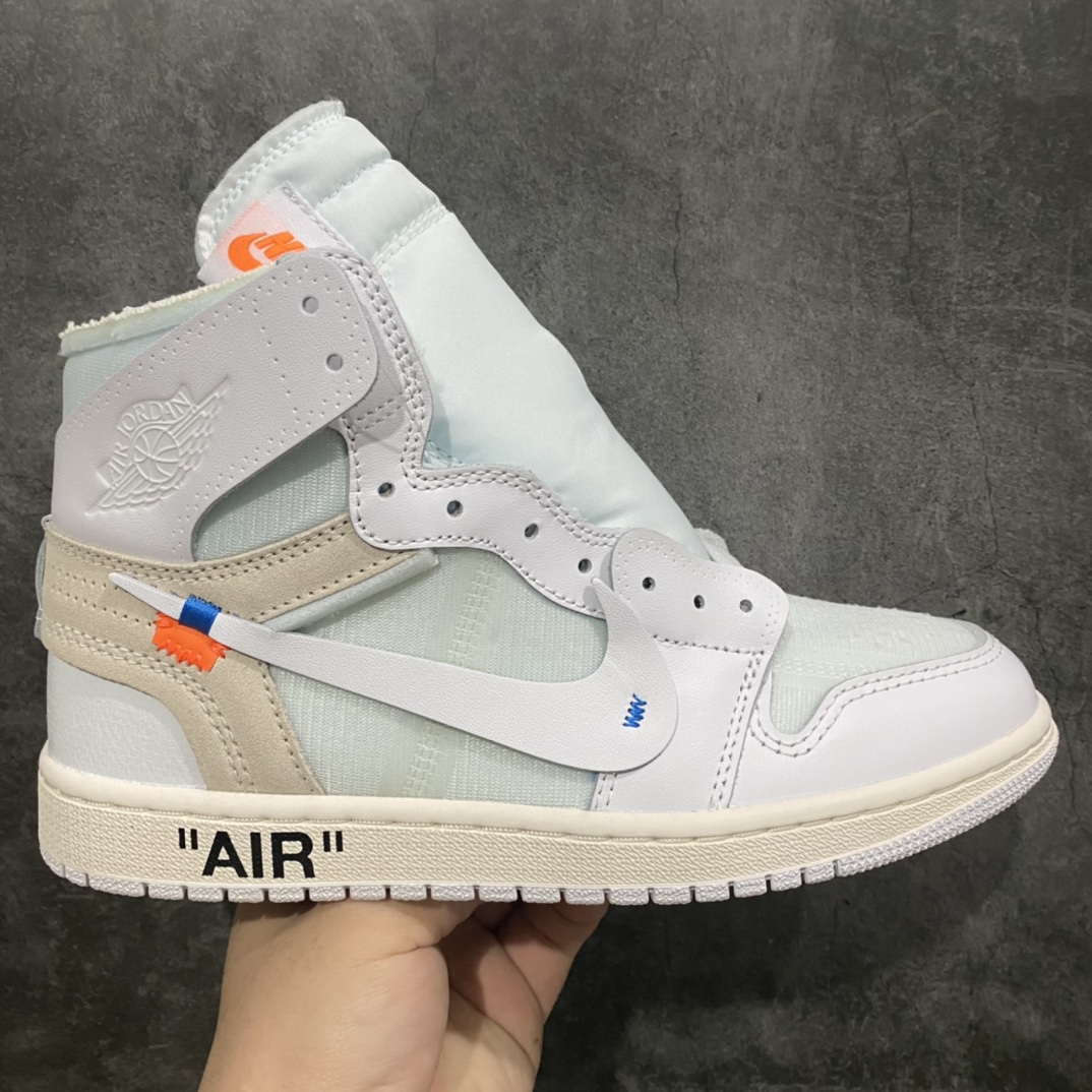 OG纯原 OFF-WHITE x Air Jordan AJ1 OW联名欧限纯白 AQ0818-100 原盒原配 鞋面网纱、后跟港宝等材料 均采购来自原厂 针车孔深度 标语字体大小间距 侧边外露海绵 极致还原乱真 所有模具原鞋拆解开发 打造市售最强版本 尺码:36 36.5 37.5 38 38.5 39 40 40.5 41 42 42.5 43 44 44.5 45 46 47.5-选品中心