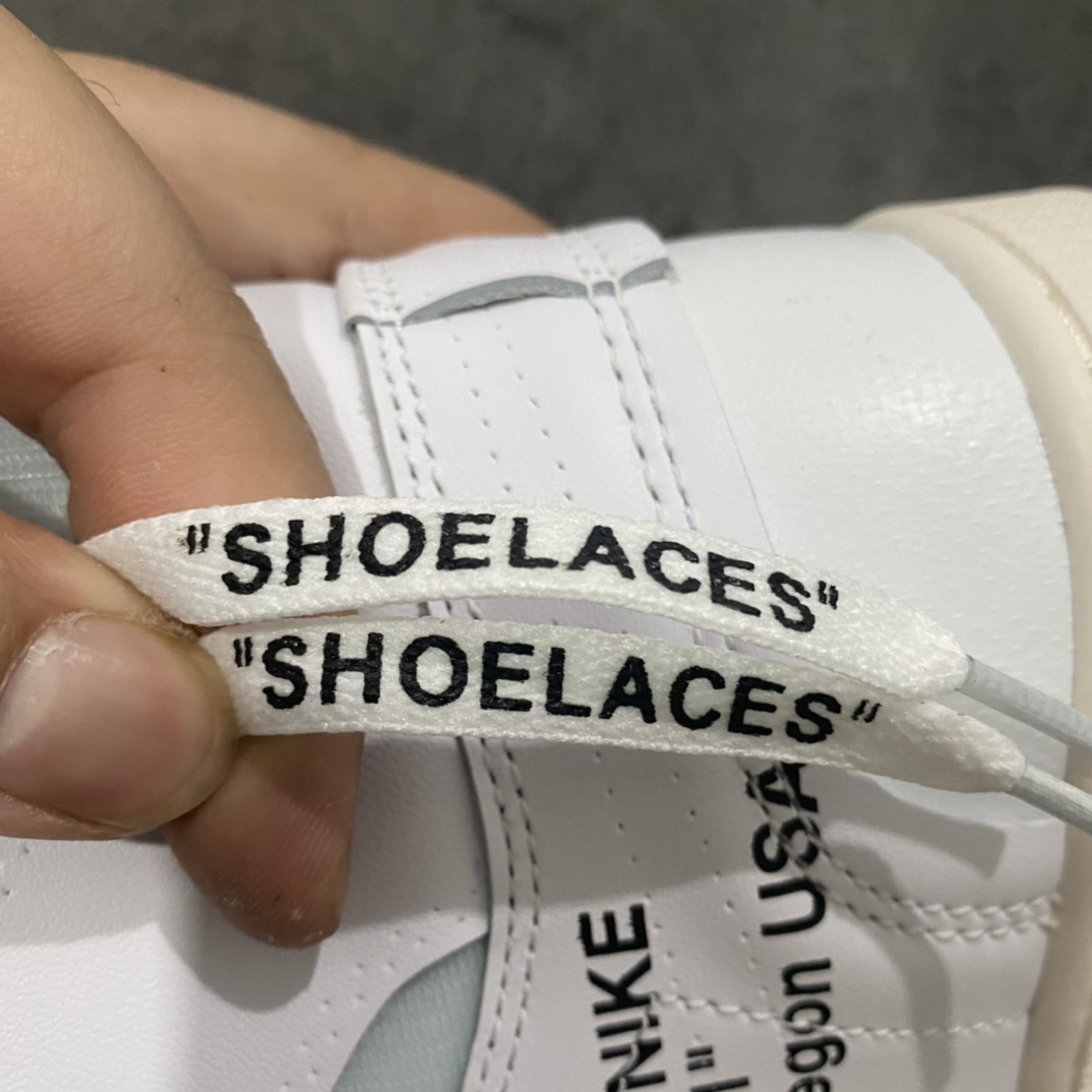 图片[6]-OG纯原 OFF-WHITE x Air Jordan AJ1 OW联名欧限纯白 AQ0818-100 原盒原配 鞋面网纱、后跟港宝等材料 均采购来自原厂 针车孔深度 标语字体大小间距 侧边外露海绵 极致还原乱真 所有模具原鞋拆解开发 打造市售最强版本 尺码：36 36.5 37.5 38 38.5 39 40 40.5 41 42 42.5 43 44 44.5 45 46 47.5-选品中心