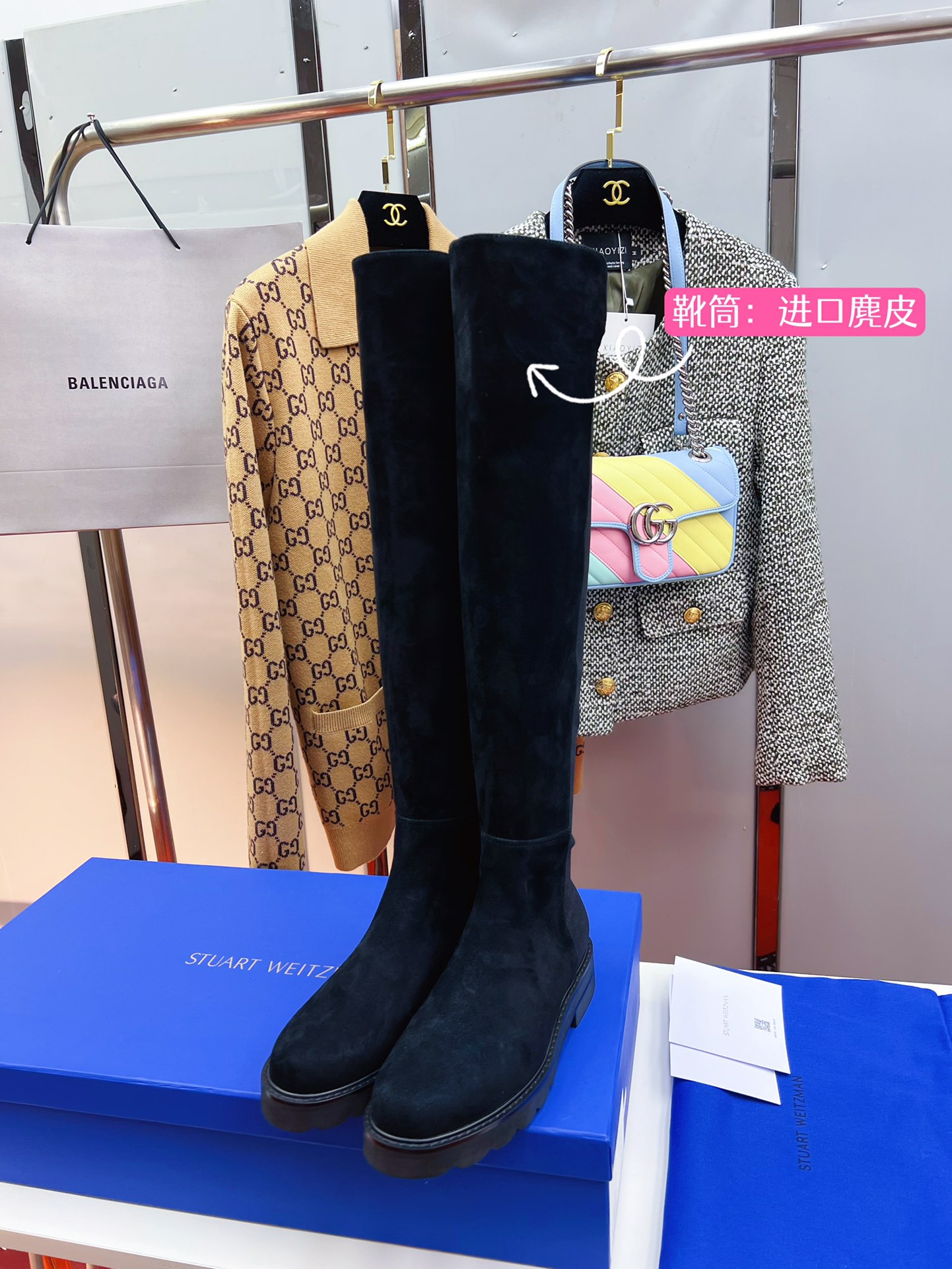2022 Top-End Leather Boots: P825 P850, Sheep Skin, 3.5 CM Heel - 图片 6