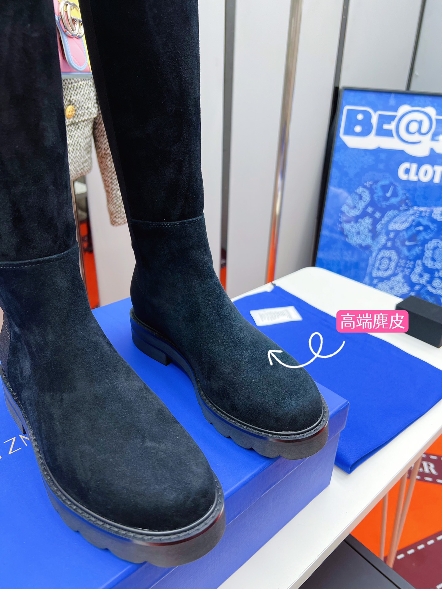 2022 Top-End Leather Boots: P825 P850, Sheep Skin, 3.5 CM Heel - 图片 5