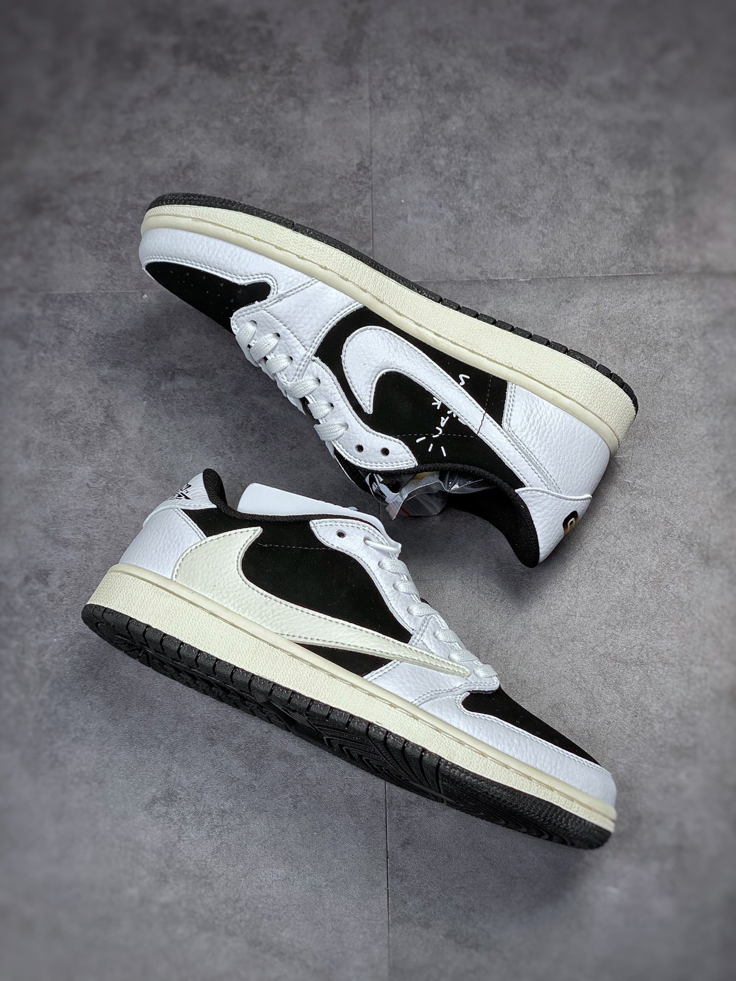 180 Fragment x TS x Air Jordan 1 Low 三方联名倒钩低帮 DM7866-002
