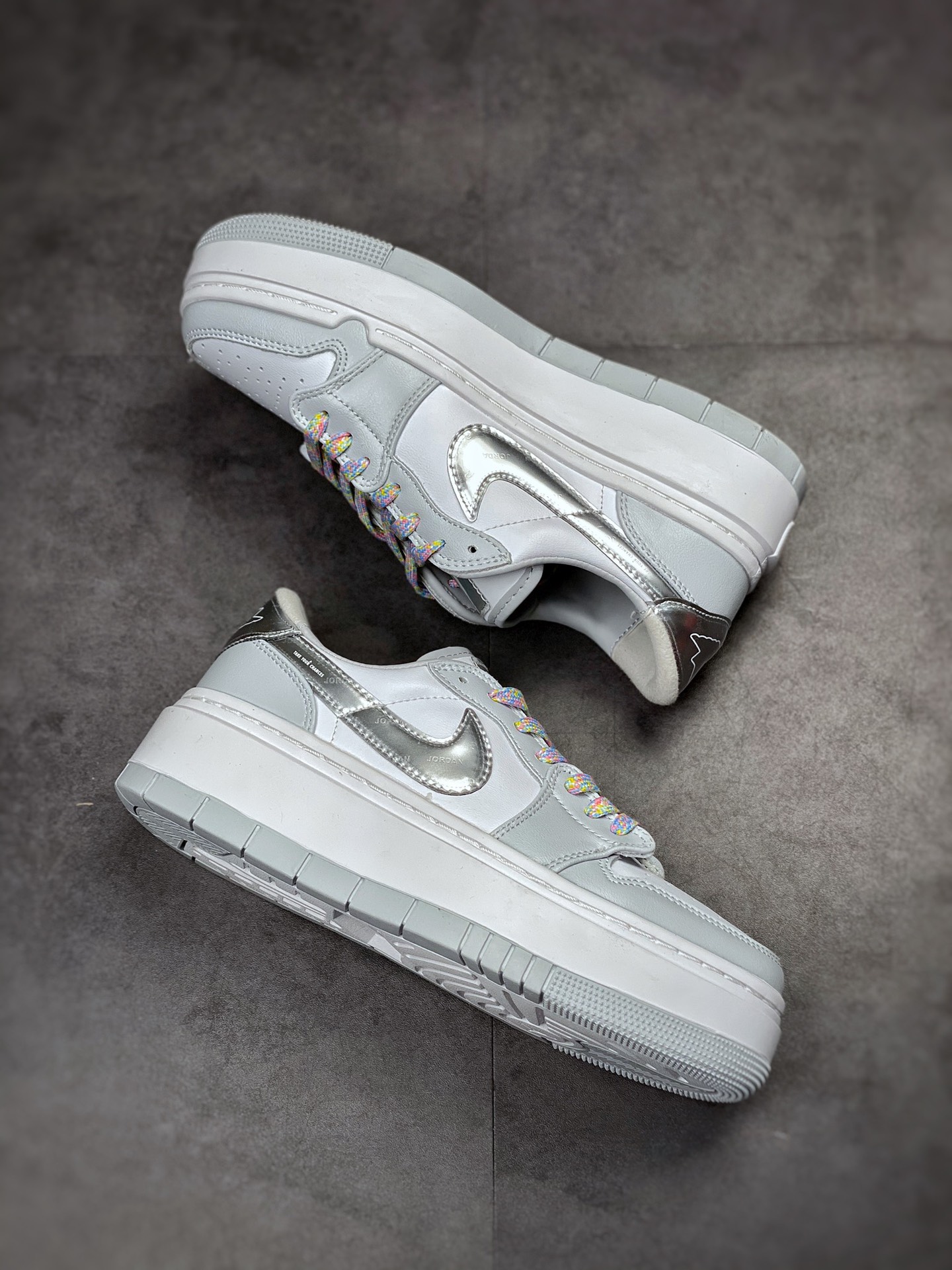 160 Air Jordan 1 Elevate Low SE 厚底复古篮球鞋DX6069-101