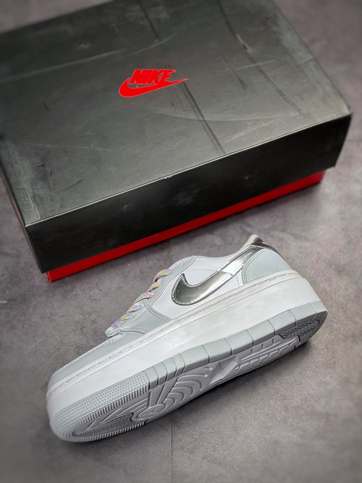 160 Air Jordan 1 Elevate Low SE 厚底复古篮球鞋DX6069-101