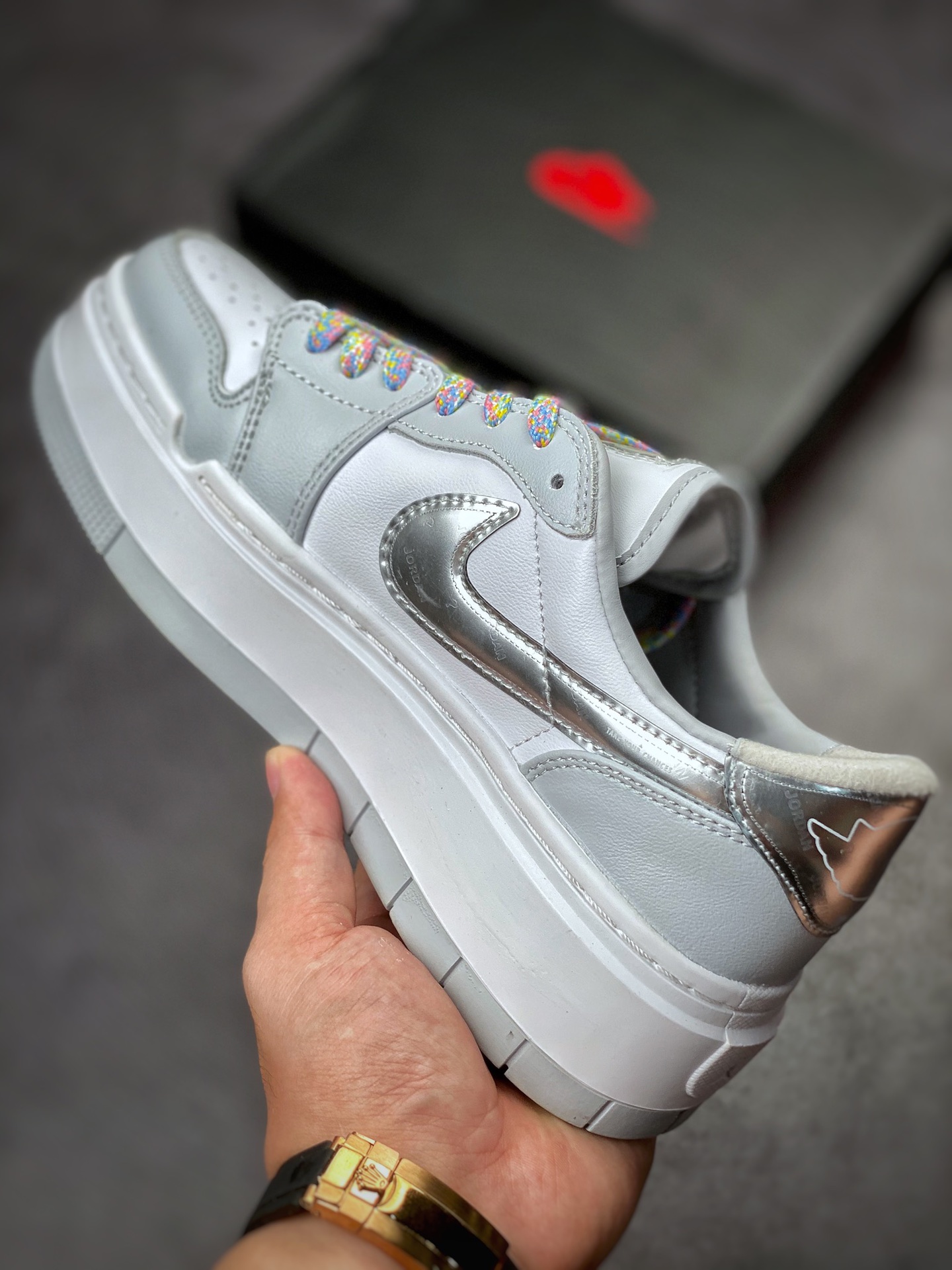 160 Air Jordan 1 Elevate Low SE 厚底复古篮球鞋DX6069-101