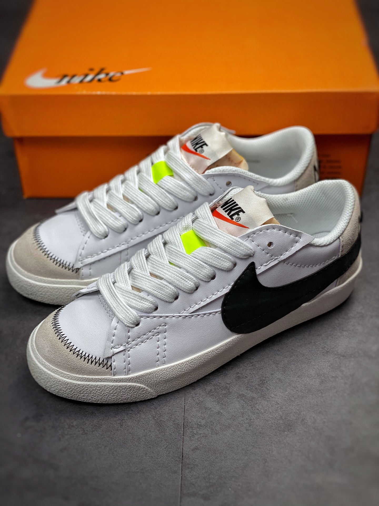 160 Nike Blazer Low 77 JUMBO 复古经典开拓者 DN2158-101