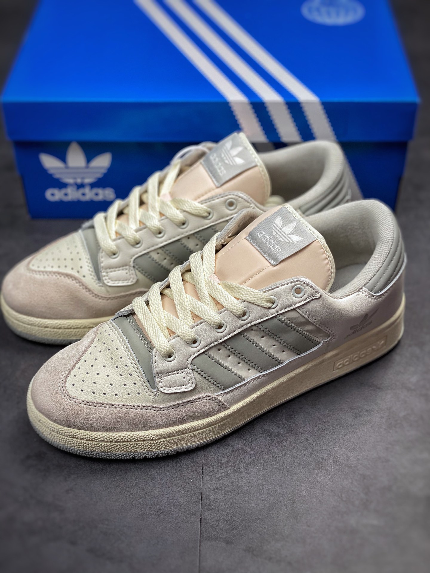 Adidas Originals Centennial 85 Low White Gray GX2213