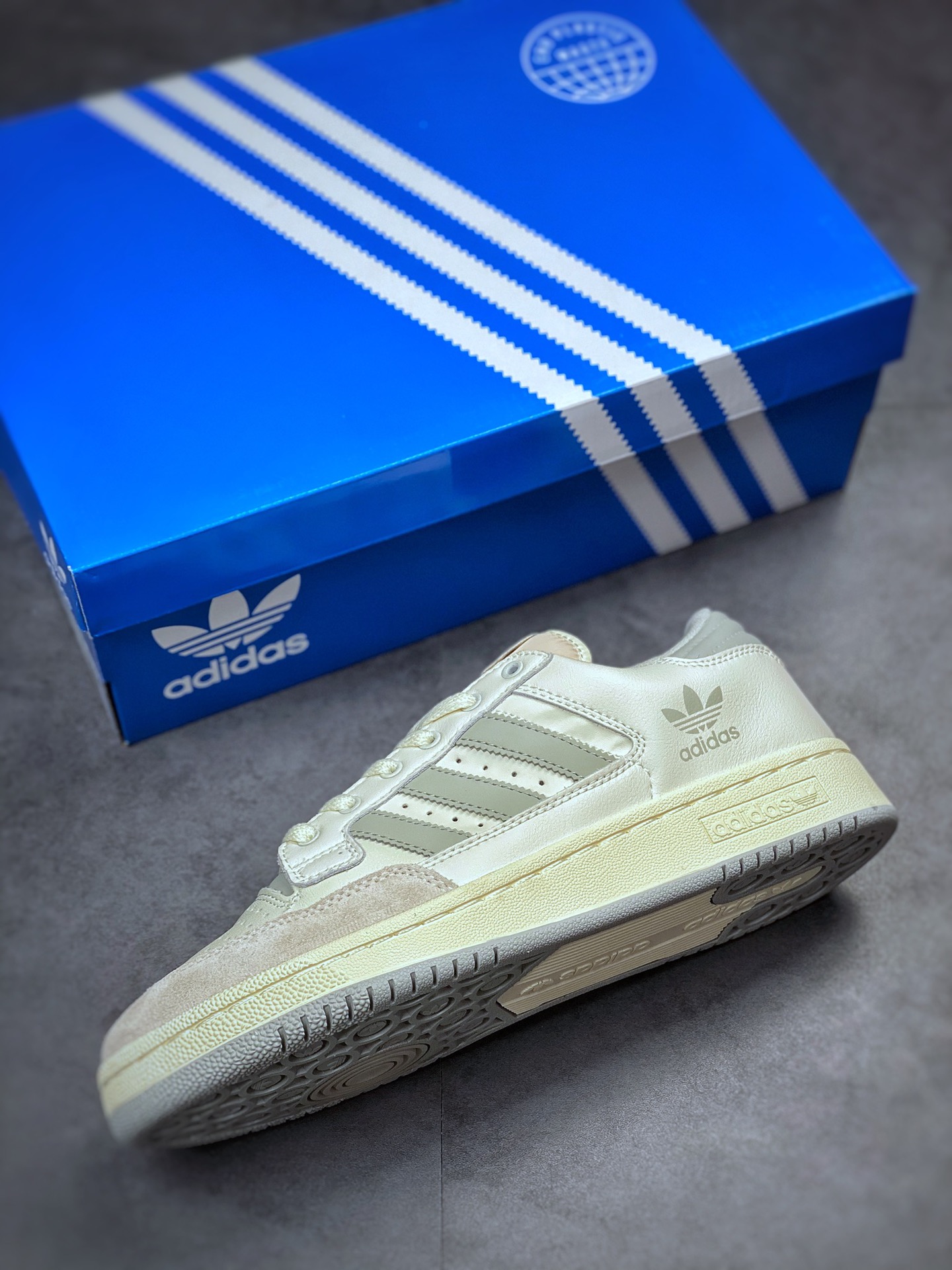 Adidas Originals Centennial 85 Low White Gray GX2213