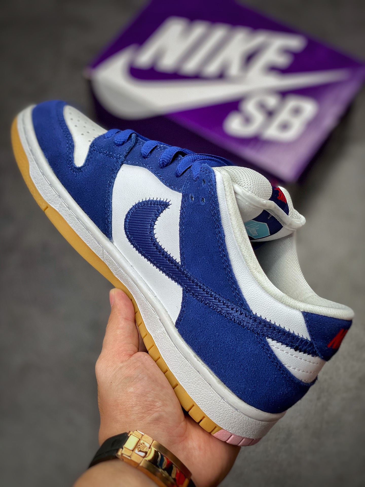 200 Nike SB Dunk Low PRO PRM 白蓝 洛杉矶道奇 DO9395-400