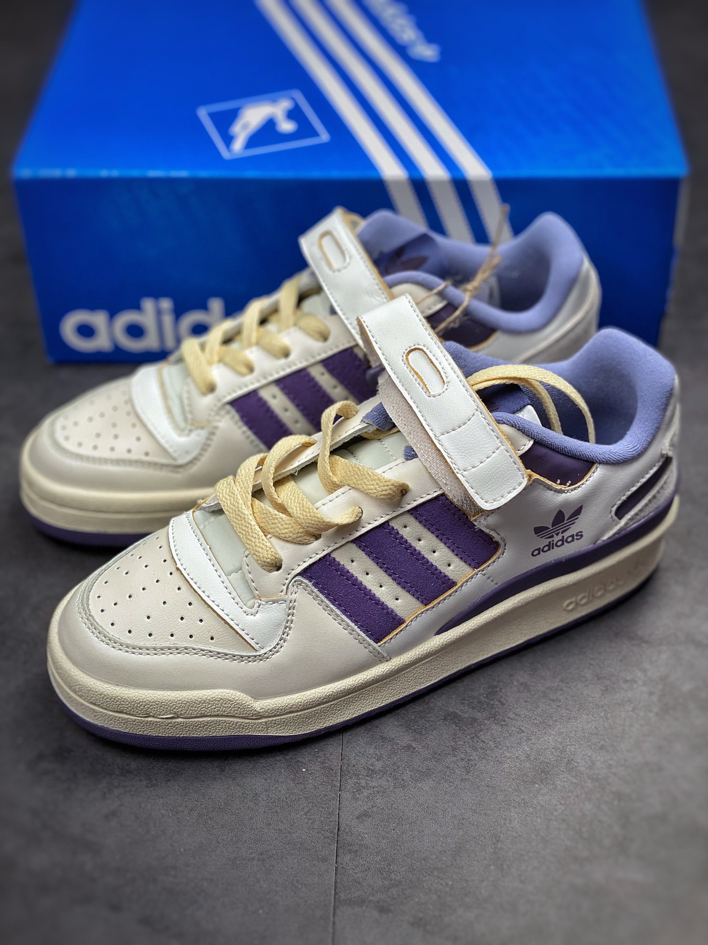 Overseas channel version original box original label Adidas Forum 84 Low clover low state GX4535